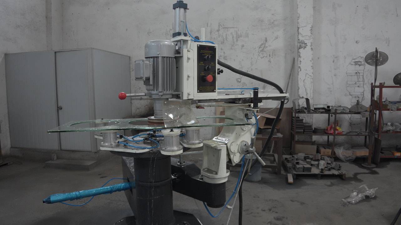 Semi-Automatically Industrial Glass Grinder