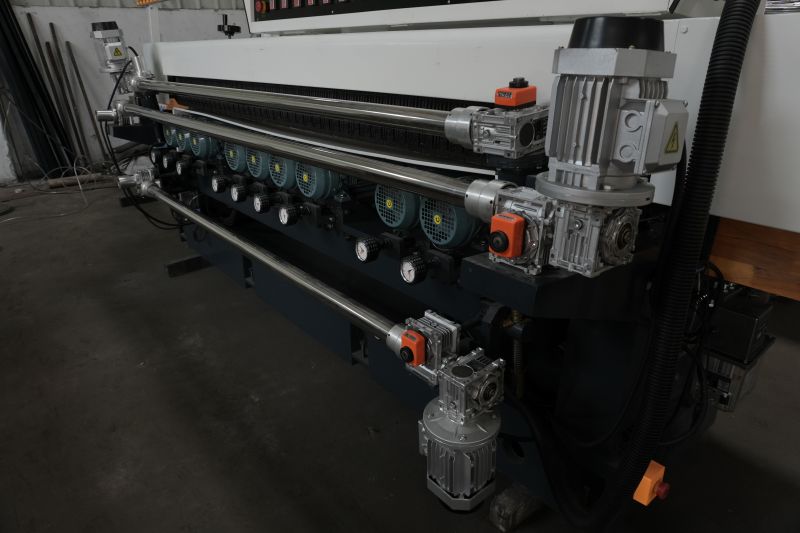 10 Motors Glass Beveling Polishing Machine